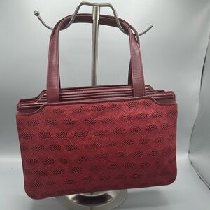 Unbranded Red Clasp Closure Handbag LIKE NEW